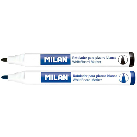 Milan White board marker - bullet tip (4.7mm)