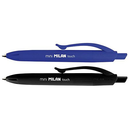 Milan Mini P1 Touch - retractable ballpoint pen - medium point (1mm) -  Schleiper - Complete online catalogue