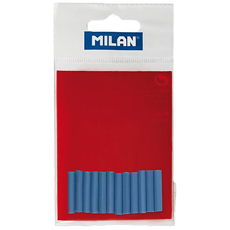 Milan Pack of 12 abrasive erasers for electric eraser