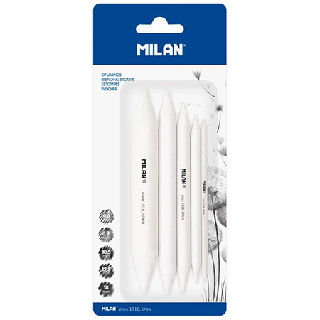 Milan Assortiment d'estompes en papier