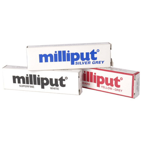 Milliput Epoxy putty - self hardening - 2 components - 100g tube