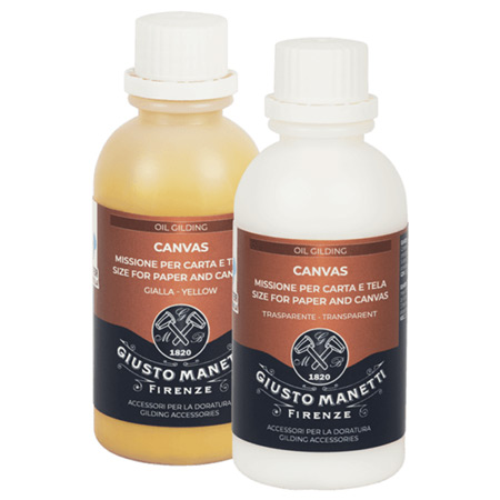 Giusto Manetti Canvas - mixtion à dorer à l'eau - pour papier & toile - flacon 125ml