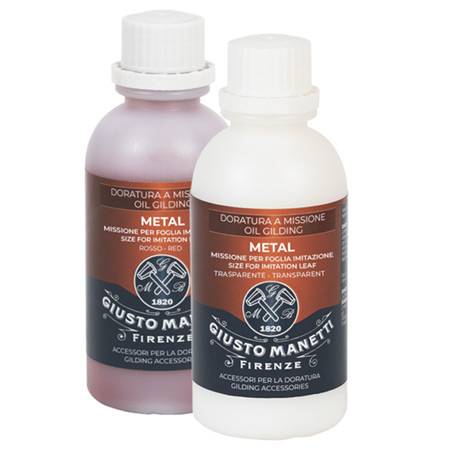 Giusto Manetti Metal - mixtion à dorer à base d'eau - pour feuilles d'imitation