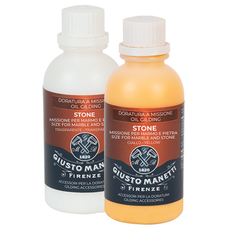 Giusto Manetti Stone - mixtion à dorer à l'eau - pour marbre & pierre - flacon 125ml