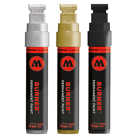 Molotow Burner 640PP - marqueur permanent - pointe extra large 20mm