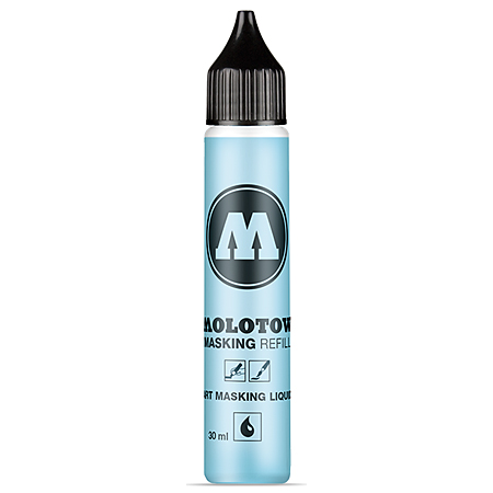 Molotow Grafx Masking Liquid Refill - vulling masqueervloeistof - flacon 30ml