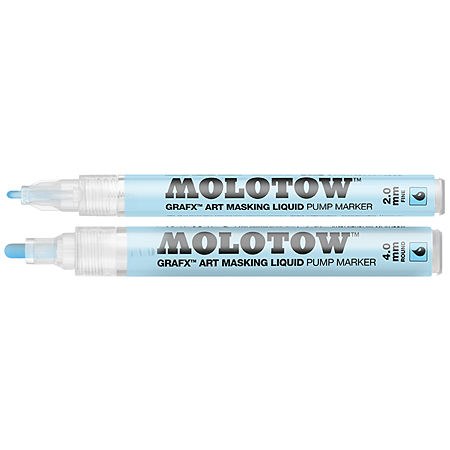 Molotow Masking Liquid Pen - marker met uitsparingsgom