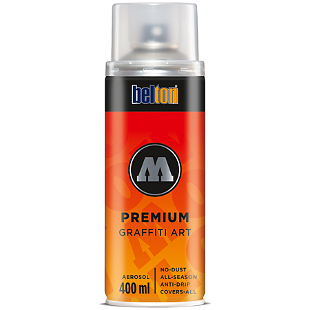 Molotow Belton Premium - synthetic varnish - 400ml spray can - gloss
