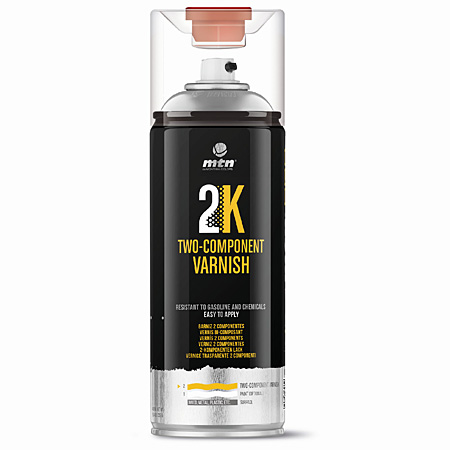 Montana MTN PRO 2K Two-Component Varnish - 400ml spray can - glossy