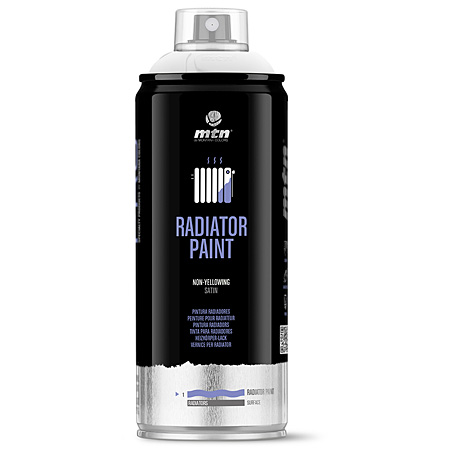 Montana MTN PRO Radiator Paint - 400ml spray can - white