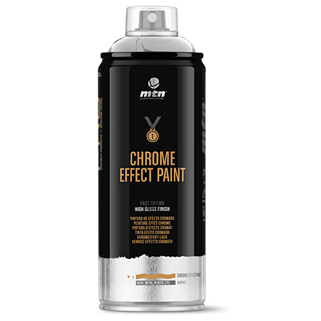 Montana MTN PRO Chrome Effect Paint - peinture effet chrome - aérosol 400ml