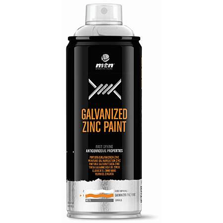Montana MTN PRO Galvanized Zinc Paint - peinture galvanisation zinc - aérosol 400ml