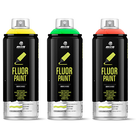 Montana MTN PRO Fluor Paint - peinture fluorescente - aérosol 400ml