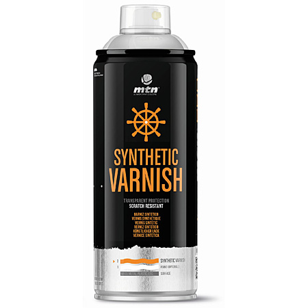 Montana MTN PRO Synthetic Varnish - 400ml spray can - glossy