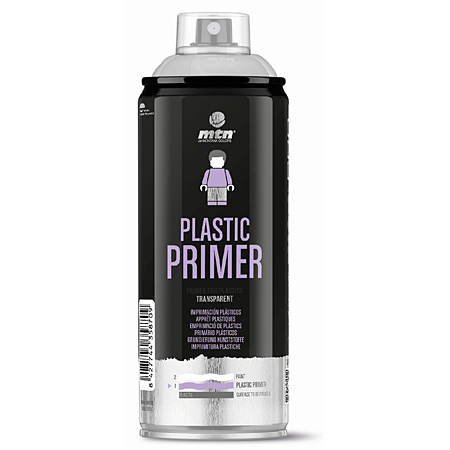 Montana MTN PRO Plastic Primer - apprêt pour plastiques - aérosol 400ml
