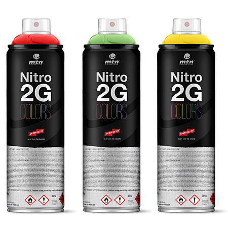 Montana MTN Nitro 2G Colors - peinture synthétique - mate - aérosol 500ml