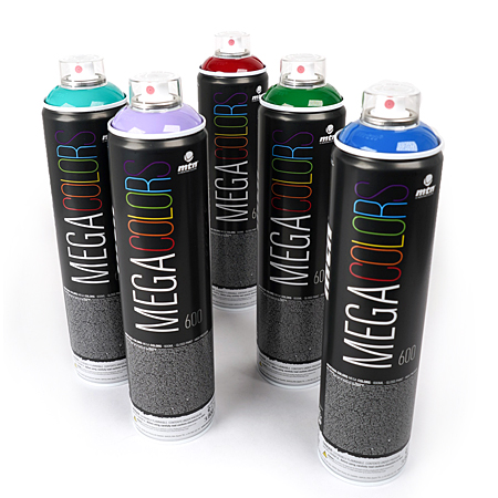 Montana MTN Mega Colors - synthetic paint - glossy - 600ml spray can
