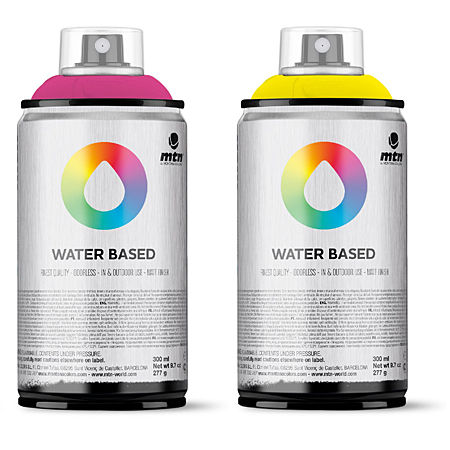 Montana MTN Water Based 300 - polyurethane paint - matt - 300ml spray can