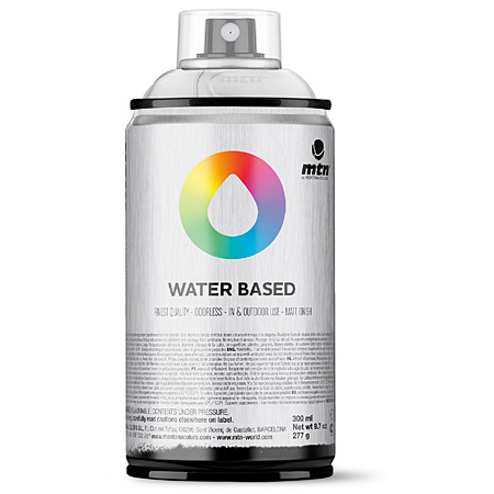 Montana MTN WB - water-based varnish - 300ml spray can - glossy