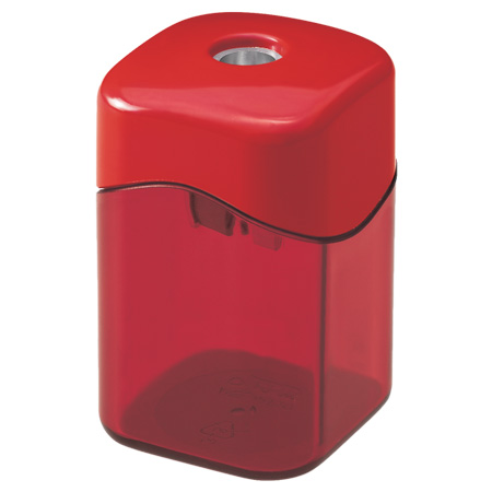 M+R Quattro swing - sharpener - with container - random colours