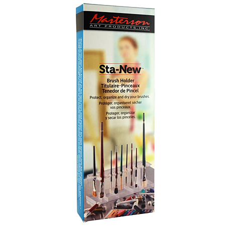 Masterson Sta-New - plastic holder for 10 brushes
