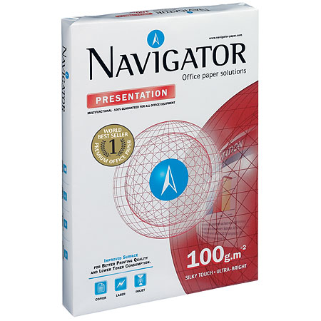 Navigator Presentation - multifunctioneel papier 100gr/m² - riem 250 vellen A4