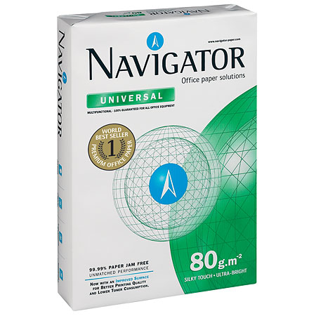 Navigator Universal - multifunctioneel papier 80gr/m² - riem 500 vellen