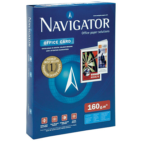 Navigator Office Card - multifunctioneel papier 160gr/m² - riem 250 vellen
