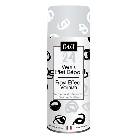 Odif 24 - frost effect varnish - 250ml spray can