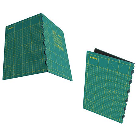 Olfa Cutting Mat - foldable - 2mm thickness - green