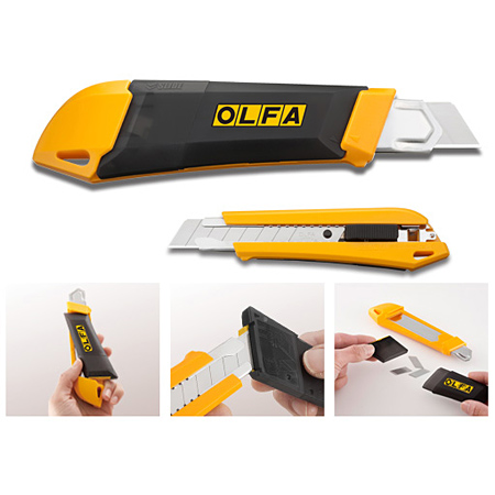 Olfa DL-1 - cutter met intrekbaar breekmes