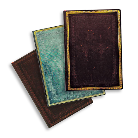 Paperblanks Reliure à l'Ancienne - schrijfboek - soupele genaaid omslag