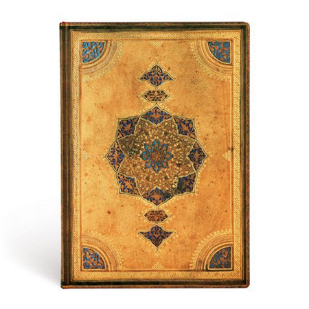 Paperblanks Reliure Safavide - carnet d'écriture - couverture souple cousue - 176 pages - 13x18cm - 100g/m² - ligné