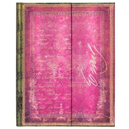 Paperblanks Manuscrits Estampés Emily Dickinson - carnet d'écriture - couverture rigide cousue à rabats