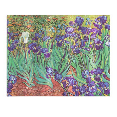 Paperblanks Iris de Van Gogh Getty - gastenboek - 144 bladzijden - 23x18cm - 120g/m² - effen