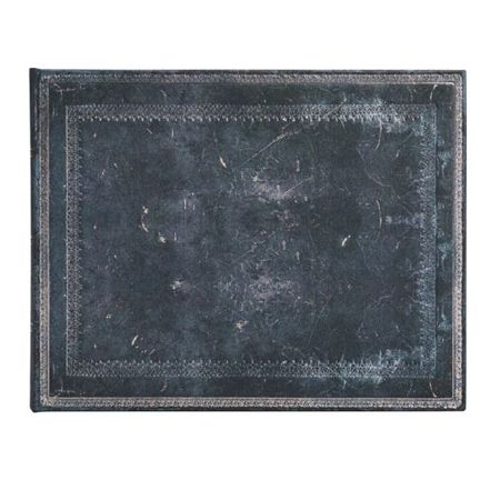 Paperblanks Reliure à l'Ancienne Encre bleue - livre d'or - 144 pages - 23x18cm - 120g/m² - uni