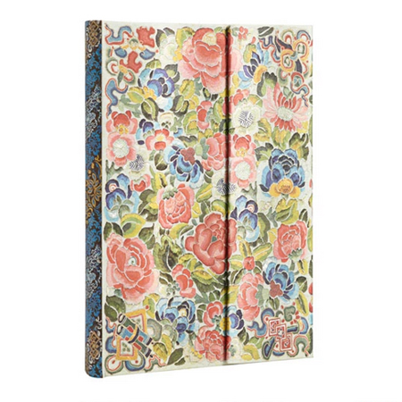 Paperblanks Jardin aux Poires - répertoire - rabats - 144 pages - 13x18cm - 120g/m²