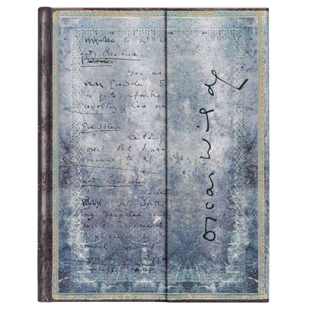 Paperblanks Manuscrits Estampés Wilde - carnet d'écriture - couverture rigide cousue à rabats