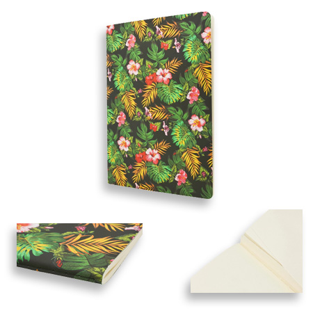 Paperblanks Aloha "Nani" - cahier cousu - 80 pages détachables - 100g/m²