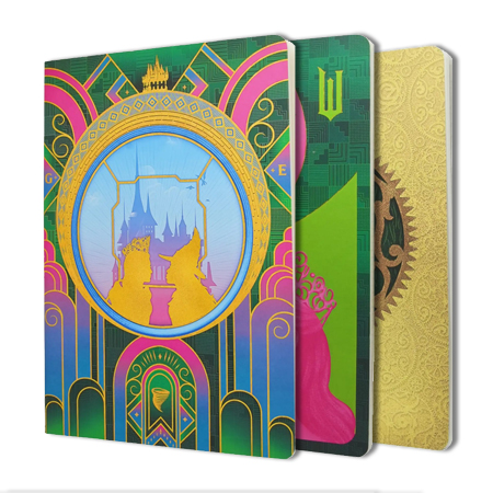 Paperblanks Wicked - cahier cousu - 80 pages détachables - 100g/m²