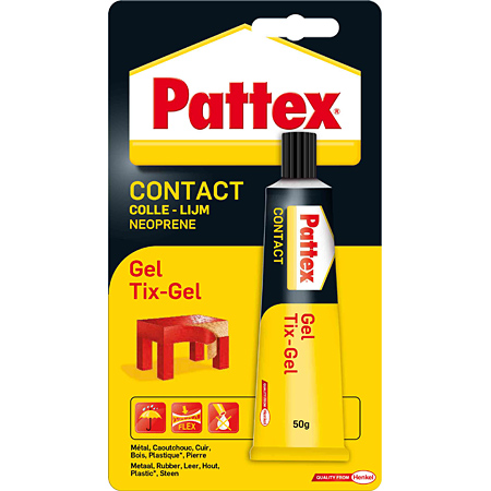 Pattex Tix-Gel - colle de contact en gel - tube 50g