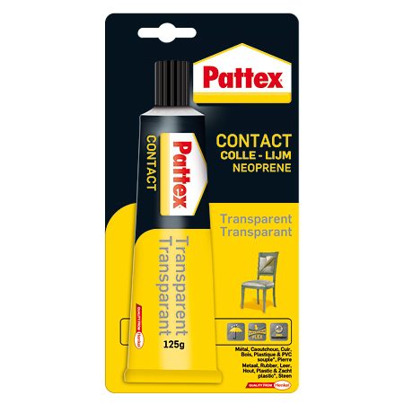 Pattex Contact Neoprène - colle de contact transparente en tube