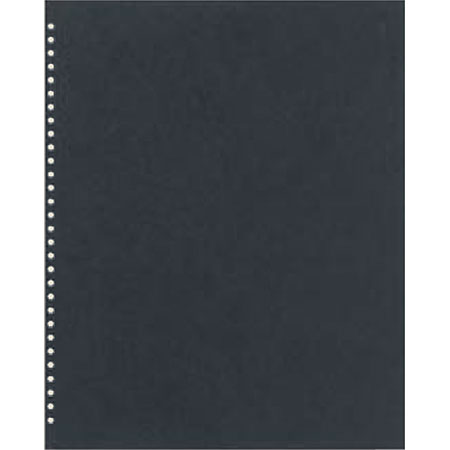 Prat Polyester 508 - paquet de 10 pochettes transparentes en polyester - perforées - avec feuillets noirs