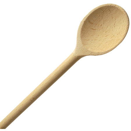 Peacock Wooden spoon - oval