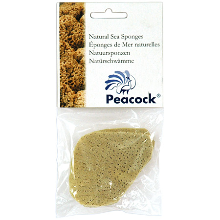 Peacock Natural 'elephant ear' sponge for modelling