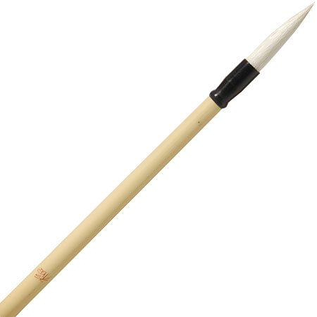 Peacock Chinese brush series A181 - goat hair - round - short handle