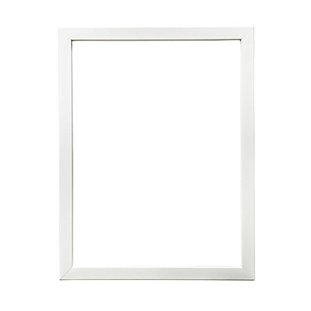 Peacock Ready-Made - wooden frame - XS - white lacquered