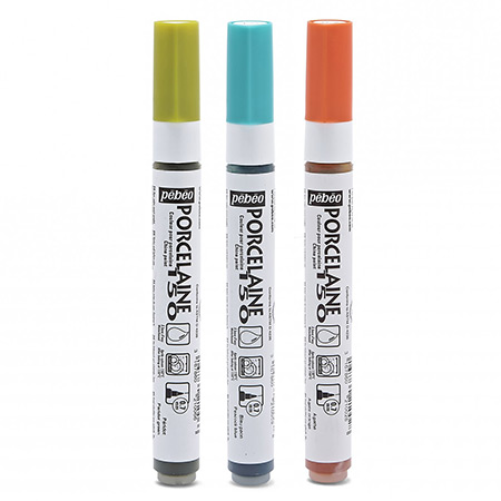 Pébéo Porcelaine 150 - heat set porcelaine paint - marker - fine point