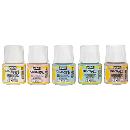 Pébéo Porcelaine 150 - heat set porcelaine paint - 45ml bottle - chalky colours
