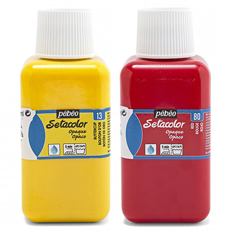 Pébéo Setacolor - heat set fabric paint - opaque colours - 250ml bottle